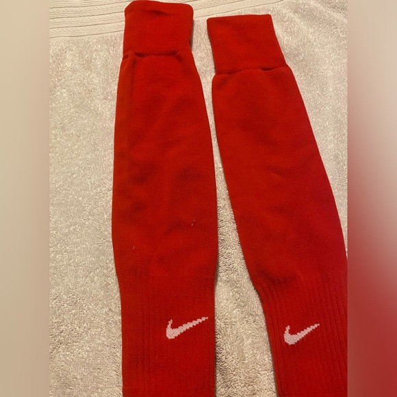 Nike Dri Fit Academy OTC Athletic Socks Adult Large Red - Picture 3 of 4